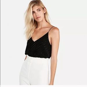 Express polka dot downtown cami XS